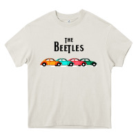 Cream beetles Heavy Core Tee - FloraArt
