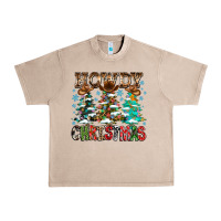French Oak Howdy Christmas Urban Heavy Tee - CowhideDigitalArt
