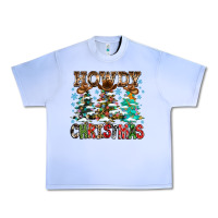 Grape Ice Howdy Christmas Urban Heavy Tee - CowhideDigitalArt