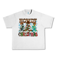 Lunar Rock Howdy Christmas Urban Heavy Tee - CowhideDigitalArt