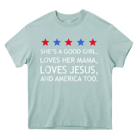 Arona she's a good girl, she's loves her mama, loves jesus t shirt Heavy Core Tee - FloraArt