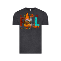 Vintage Black Fall Vibes Vintage Tee - CowhideDigitalArt