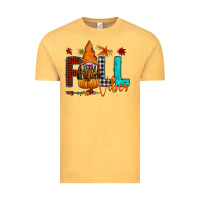 Vintage Mustard Fall Vibes Vintage Tee - CowhideDigitalArt