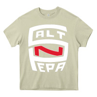Mossy salt n pepa Heavy Core Tee - FloraArt