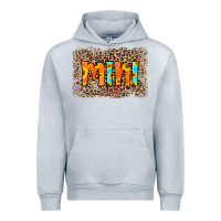 Heather Grey Leopard Sunflower Mimi Urban Hoodie - RanaPortraitStore