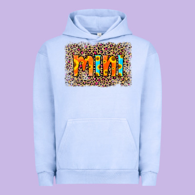 Leopard Sunflower Mimi Urban Hoodie Designed By Ranaportraitstore