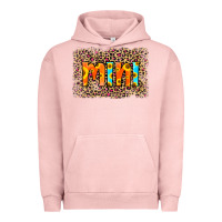 Pigment Salmon Leopard Sunflower Mimi Urban Hoodie - RanaPortraitStore