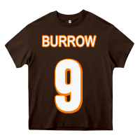 Chocolate Brown Burrow Jersey Heavy Core Tee - FloraArt