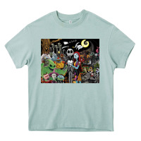 Arona nightmare before christmas Heavy Core Tee - FloraArt