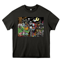 Asphalt nightmare before christmas Heavy Core Tee - FloraArt