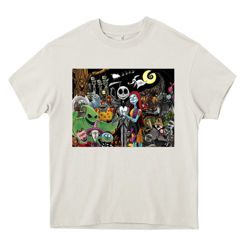 Nightmare Before Christmas Heavy Core Tee by FloraArt | Teevron
