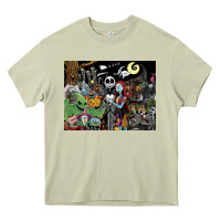 Mossy nightmare before christmas Heavy Core Tee - FloraArt