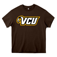 Chocolate Brown vcu gifts Heavy Core Tee - FloraArt