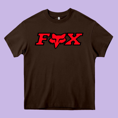Fox Heavy Core Tee Designed By Floraart