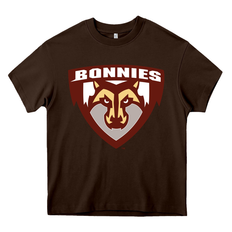 St. Bonaventure Bonnies Heavy Core Tee by FloraArt | Teevron