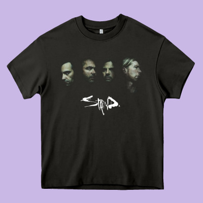 Elektra Staind Heavy Core Tee Designed By Floraart