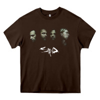 Chocolate Brown ELEKTRA STAIND Heavy Core Tee - FloraArt