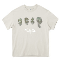 Cream ELEKTRA STAIND Heavy Core Tee - FloraArt