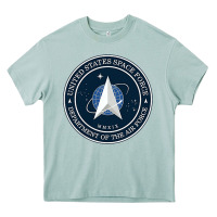 Arona Official United States Space Force USSF Military Patch Heavy Core Tee - FloraArt