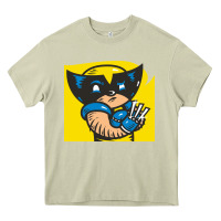 Mossy snikt i, wolverine Heavy Core Tee - FloraArt