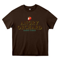 Chocolate Brown Official Merchandise of Angry Orchard Hard Cider .png Heavy Core Tee - FloraArt