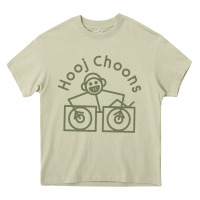 Mossy Hooj Choons (Olive Green) Heavy Core Tee - FloraArt