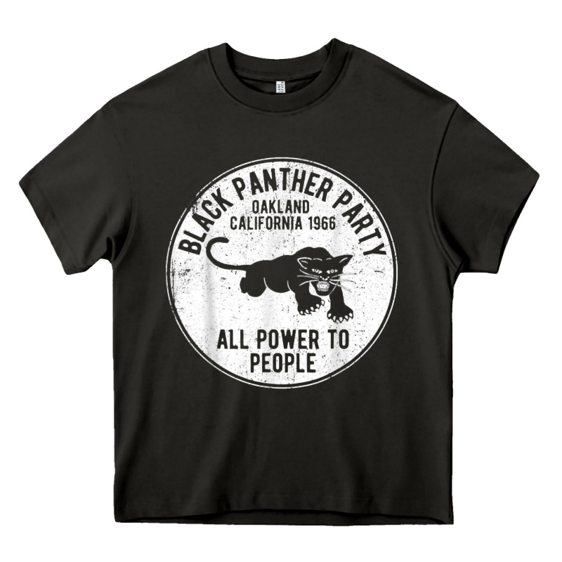 Oakland California 1966 Black Panther Party   Dist Heavy Core Tee by FloraArt | Teevron