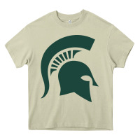 Mossy the michigan state spartans Heavy Core Tee - FloraArt
