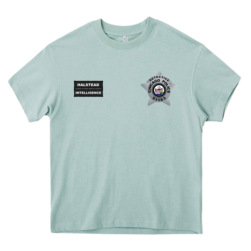 Chicago P.d - Detective Jay Halstead - Intelligence Badge Vest Heavy Core Tee by FloraArt | Teevron