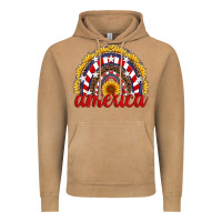 Vintage Camel america sunflower rainbow Vintage Hoodie - Artiststas