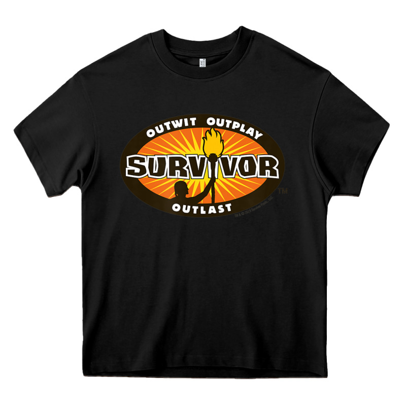 Survivor Outwit, Outplay, Outlast Heavy Core Tee by FloraArt | Teevron