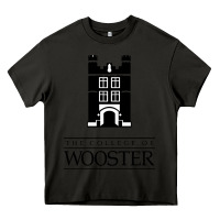 Asphalt college of wooster Heavy Core Tee - FloraArt