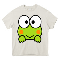 Cream keroppi Heavy Core Tee - FloraArt