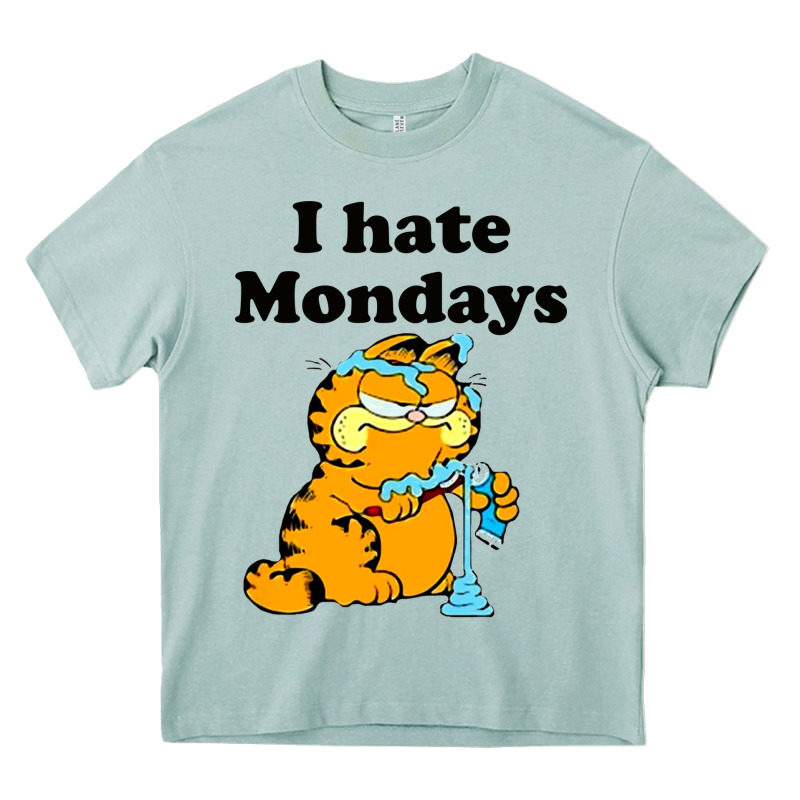 I Hate Monday Heavy Core Tee by FloraArt | Teevron