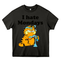 Asphalt i hate monday Heavy Core Tee - FloraArt