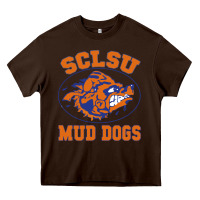 Chocolate Brown Sclsu Muddogs Heavy Core Tee - FloraArt