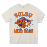 Cream Sclsu Muddogs Heavy Core Tee - FloraArt
