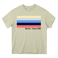 Mossy biarritz france 1990 Heavy Core Tee - FloraArt