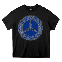 Black white amg Heavy Core Tee - ArtMosaic