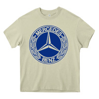 Mossy white amg Heavy Core Tee - ArtMosaic