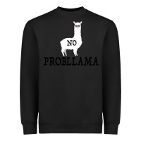Black No Problama Heavyweight Sweatshirt - Bettercallsaul