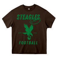 Chocolate Brown steagles football est 1943 phil phit combine team pullover hoodie Heavy Core Tee - ArtMosaic