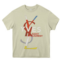 Mossy yvessaintlaurent Heavy Core Tee - ArtMosaic