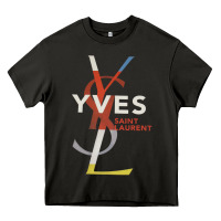 Asphalt yvessaintlaurent Heavy Core Tee - ArtMosaic
