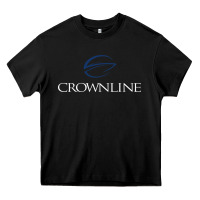 Black Crownline Boats Heavy Core Tee - ArtMosaic