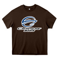 Chocolate Brown Crownline Boats Heavy Core Tee - ArtMosaic