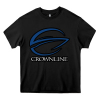 Black Crownline Boats Heavy Core Tee - ArtMosaic
