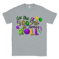 Heather Grey Let the good times roll Classic Tee - FaDigitalArtStudio