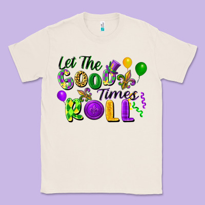 Let The Good Times Roll Classic Tee Designed By Fadigitalartstudio