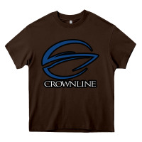 Chocolate Brown Crownline Boats Heavy Core Tee - ArtMosaic